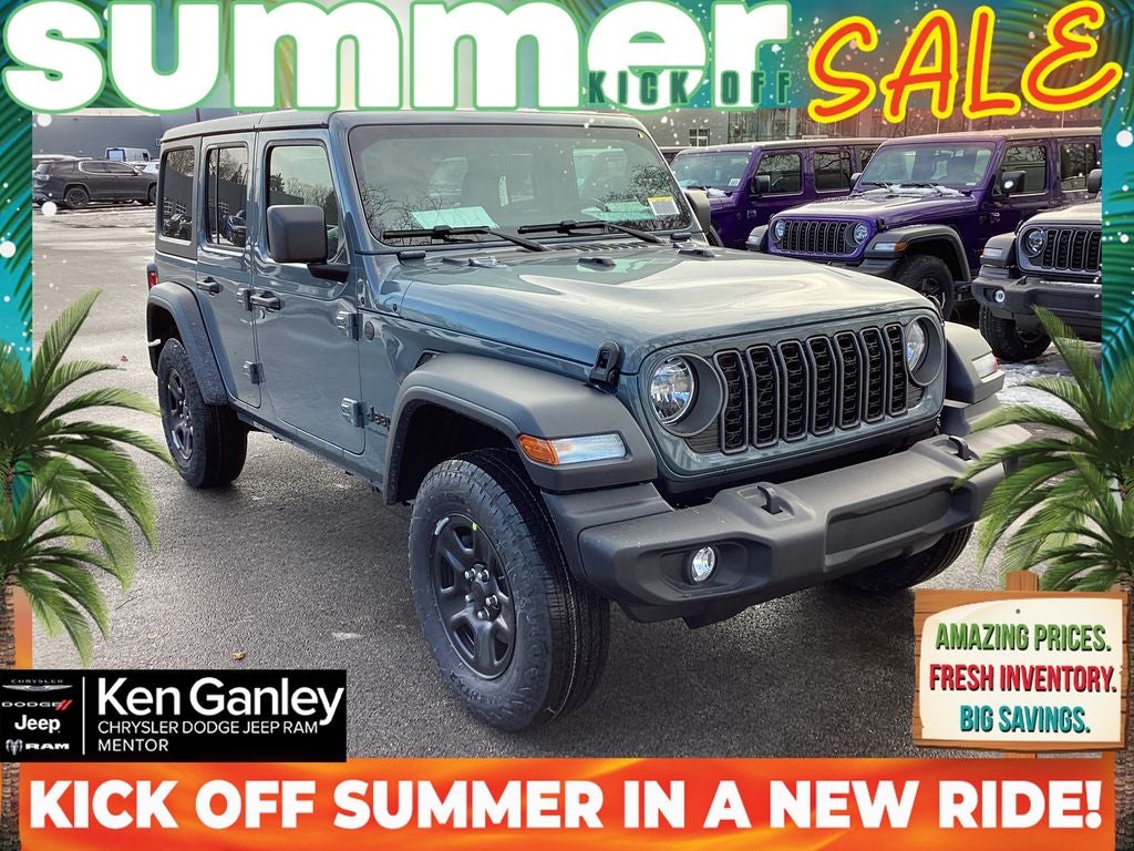 2026 Jeep Wrangler WRANGLER 4-DOOR SPORT