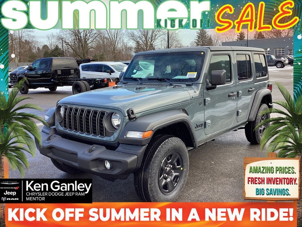 2026 Jeep Wrangler WRANGLER 4-DOOR SPORT