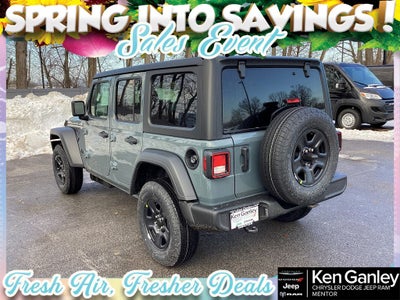 2026 Jeep Wrangler WRANGLER 4-DOOR SPORT