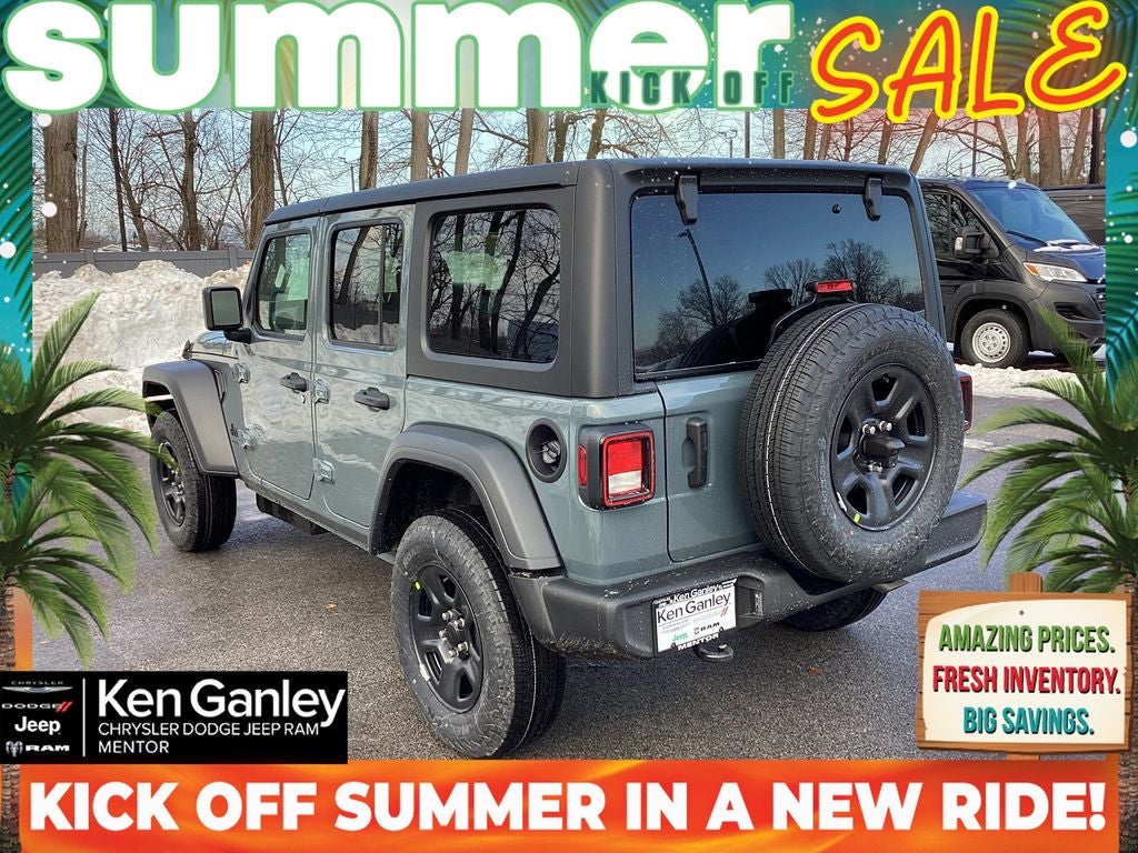 2026 Jeep Wrangler WRANGLER 4-DOOR SPORT