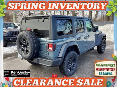 2026 Jeep Wrangler WRANGLER 4-DOOR SPORT
