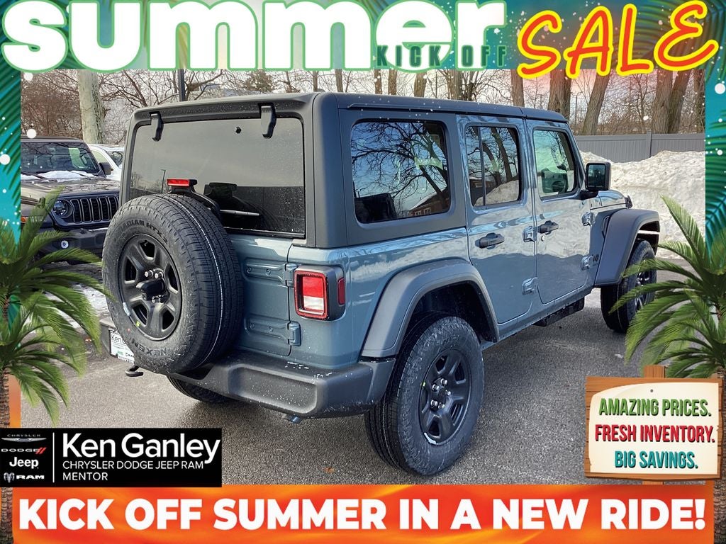 2026 Jeep Wrangler WRANGLER 4-DOOR SPORT