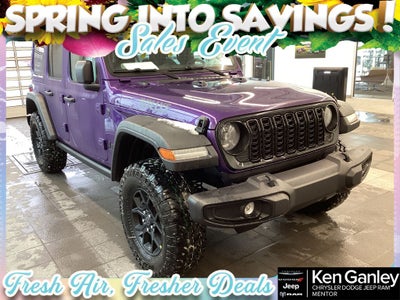 2026 Jeep Wrangler WRANGLER 4-DOOR WILLYS