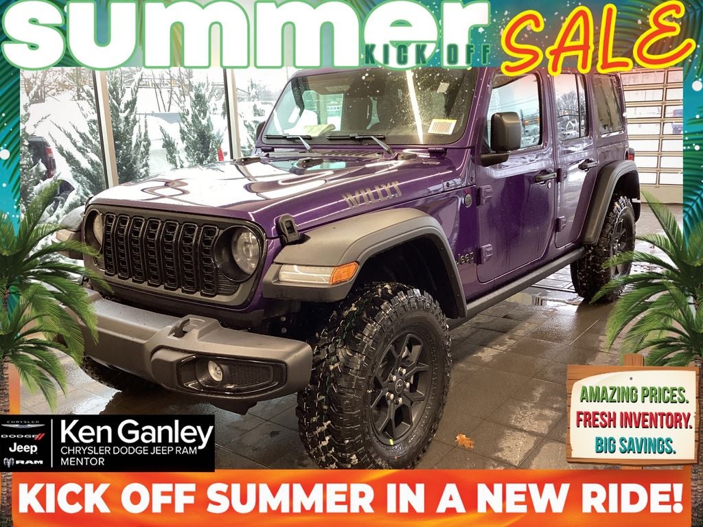 2026 Jeep Wrangler WRANGLER 4-DOOR WILLYS