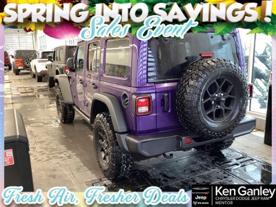 2026 Jeep Wrangler WRANGLER 4-DOOR WILLYS