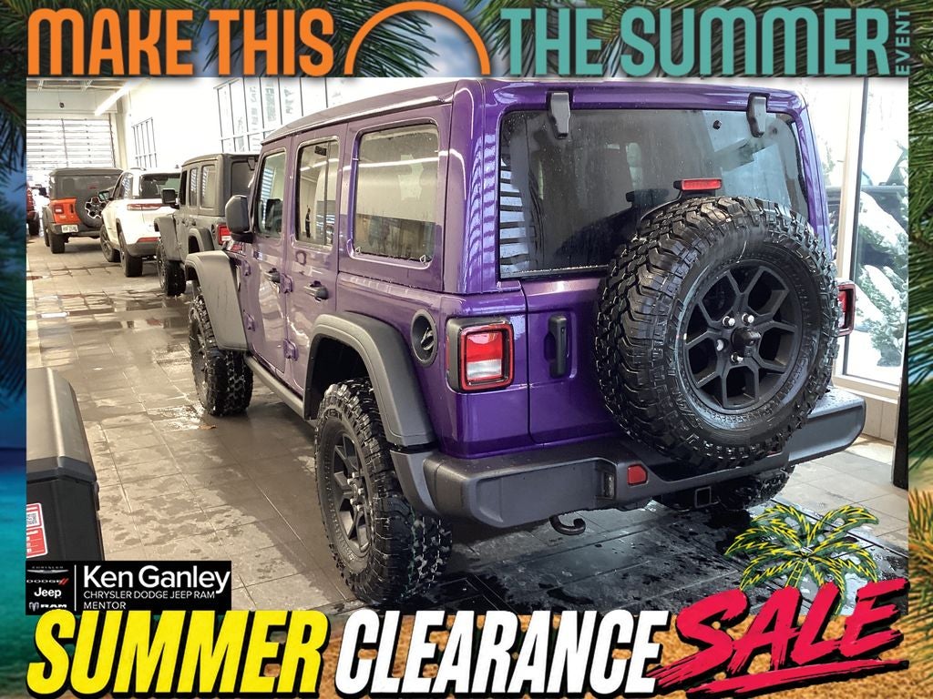 2026 Jeep Wrangler WRANGLER 4-DOOR WILLYS