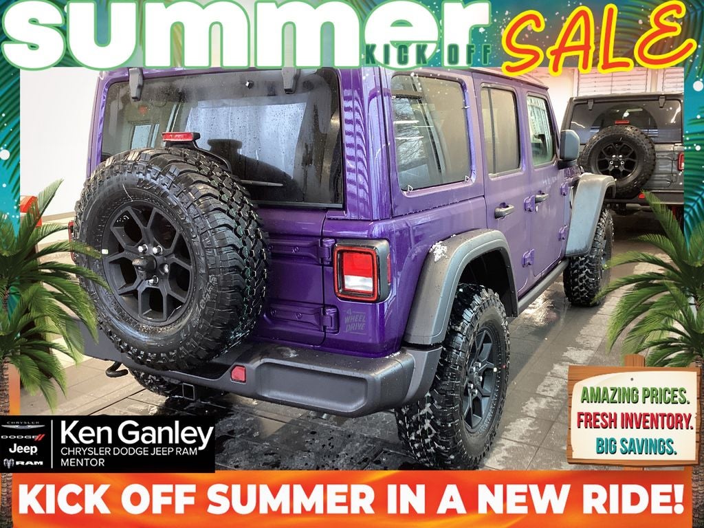 2026 Jeep Wrangler WRANGLER 4-DOOR WILLYS
