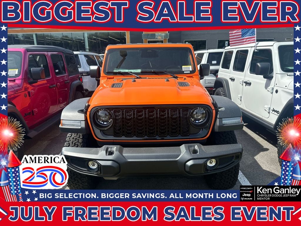 2026 Jeep Wrangler WRANGLER 4-DOOR WILLYS