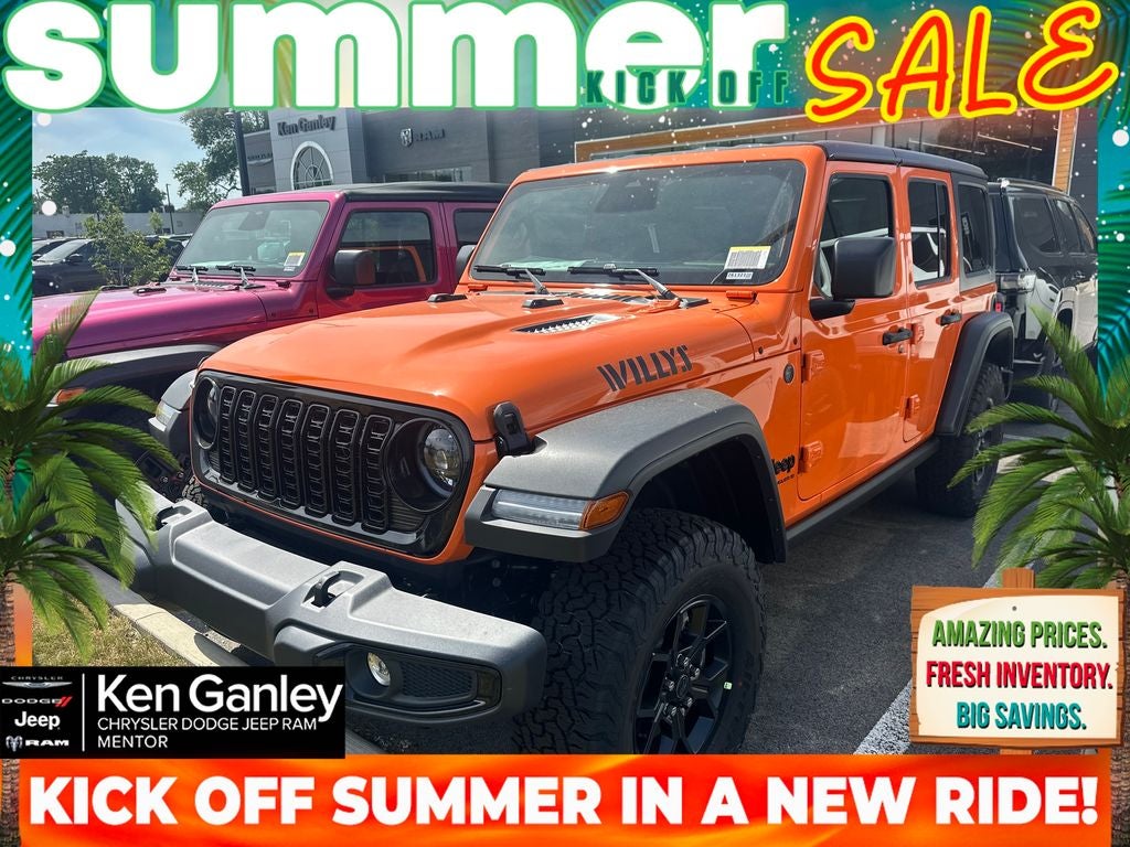 2026 Jeep Wrangler WRANGLER 4-DOOR WILLYS