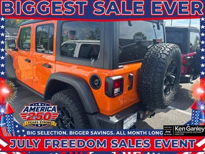 2026 Jeep Wrangler WRANGLER 4-DOOR WILLYS