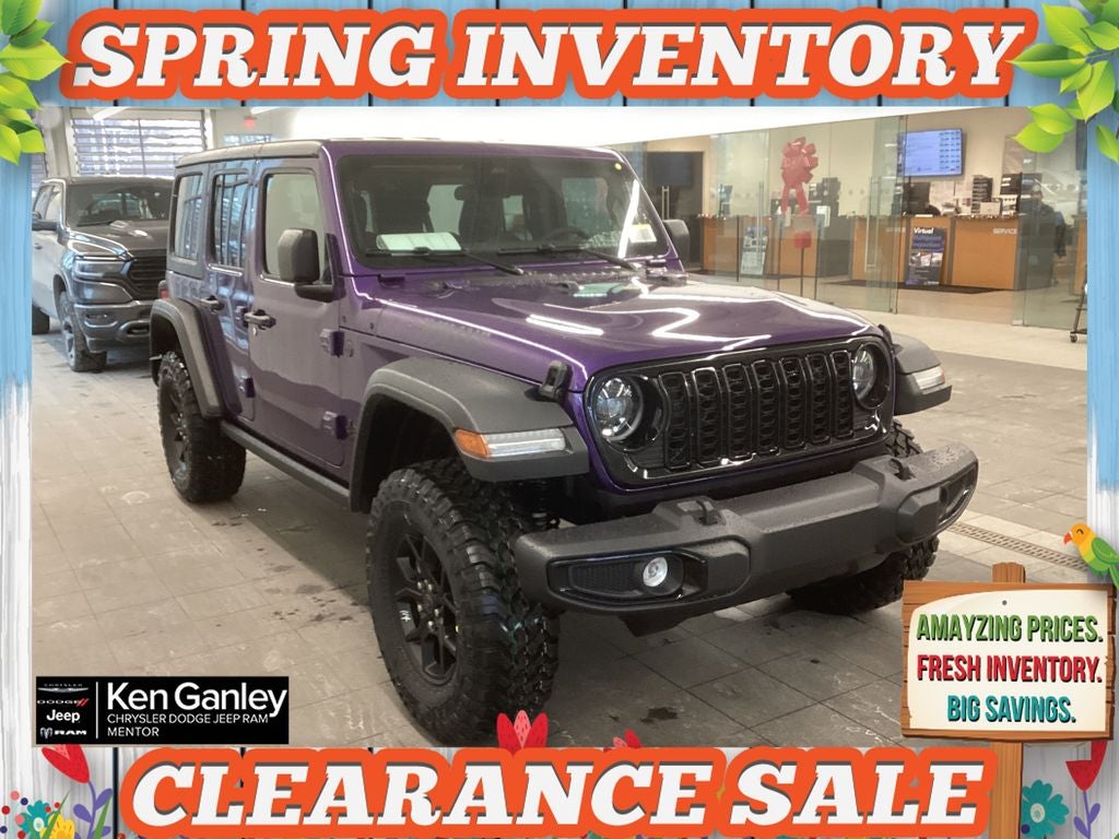 2026 Jeep Wrangler WRANGLER 4-DOOR WILLYS