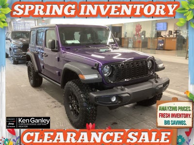 2026 Jeep Wrangler WRANGLER 4-DOOR WILLYS