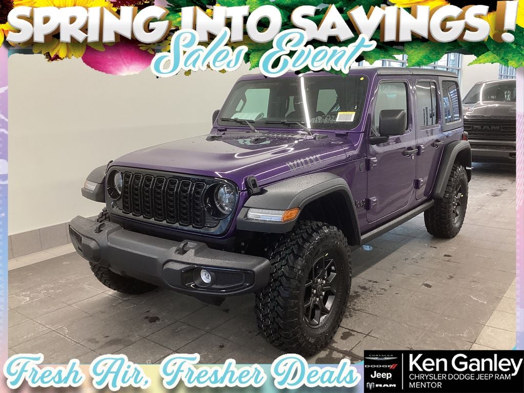 2026 Jeep Wrangler WRANGLER 4-DOOR WILLYS