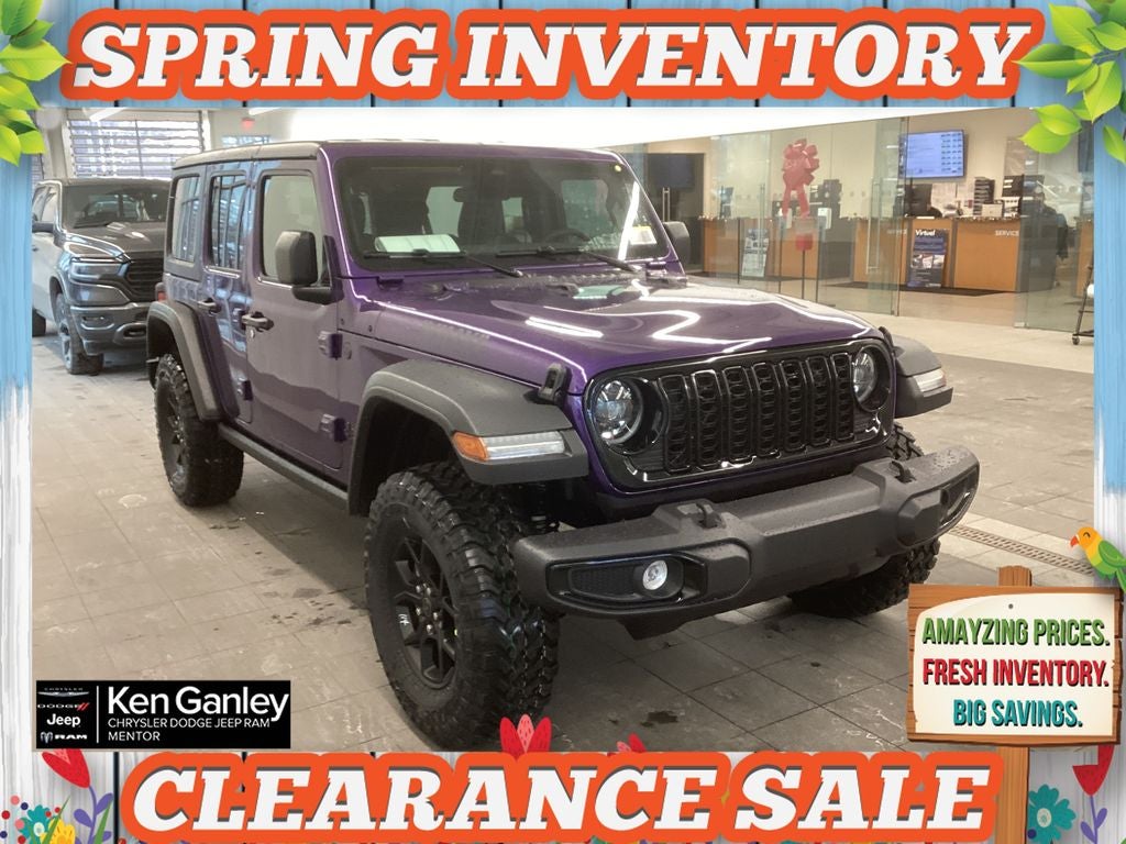 2026 Jeep Wrangler WRANGLER 4-DOOR WILLYS