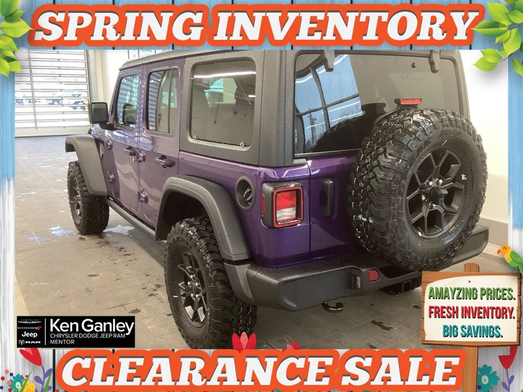 2026 Jeep Wrangler WRANGLER 4-DOOR WILLYS