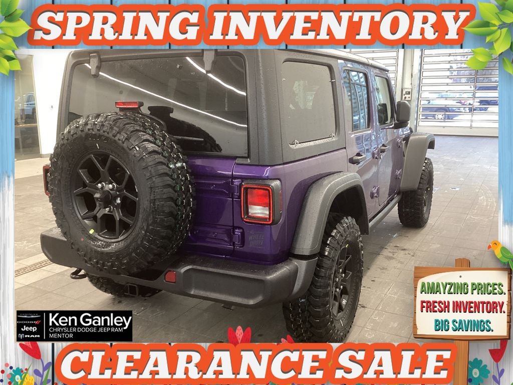2026 Jeep Wrangler WRANGLER 4-DOOR WILLYS