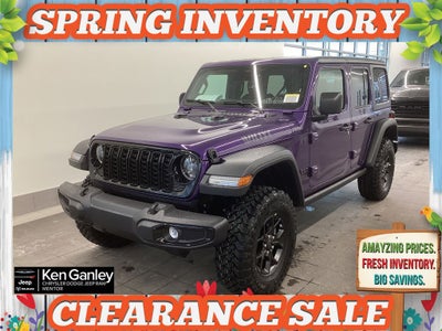 2026 Jeep Wrangler WRANGLER 4-DOOR WILLYS