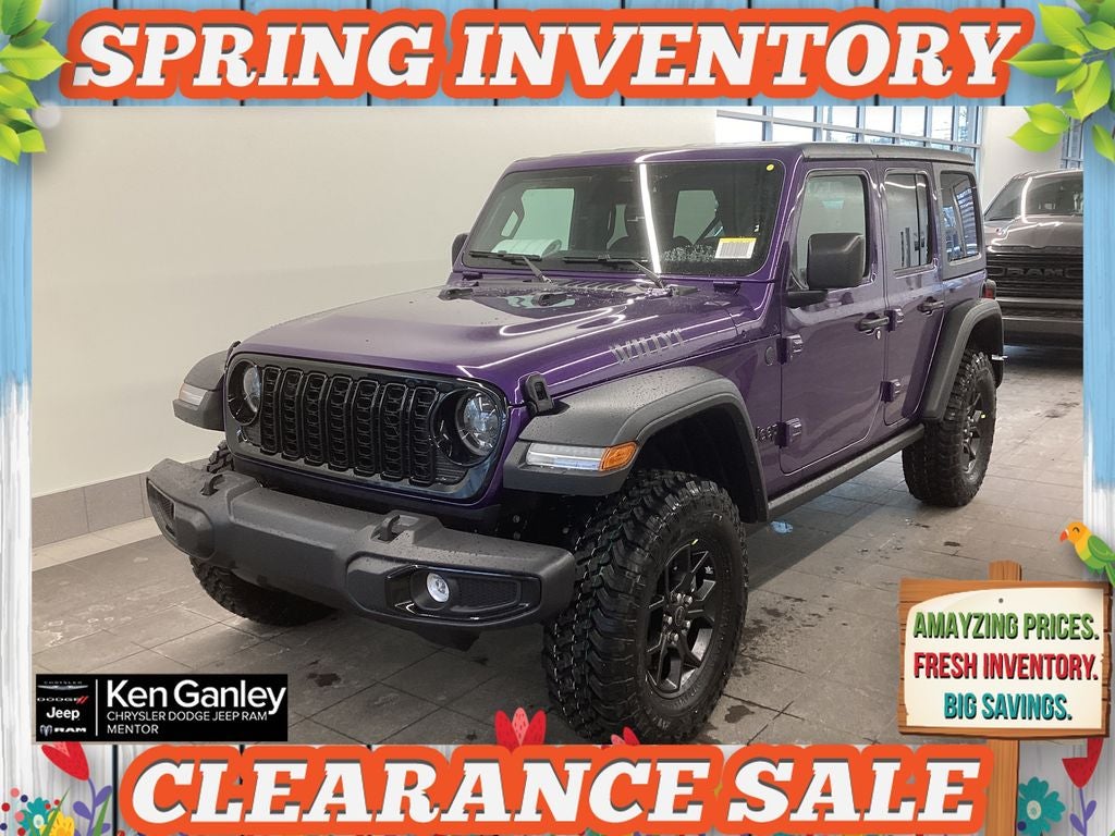 2026 Jeep Wrangler WRANGLER 4-DOOR WILLYS