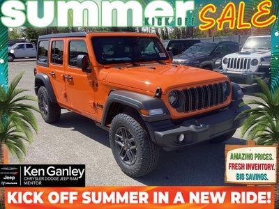 2026 Jeep Wrangler WRANGLER 4-DOOR SPORT S