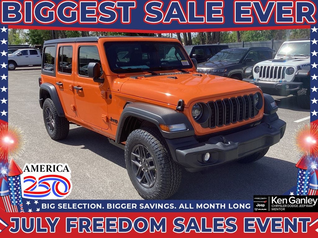 2026 Jeep Wrangler WRANGLER 4-DOOR SPORT S