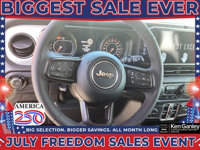 2026 Jeep Wrangler WRANGLER 4-DOOR SPORT S