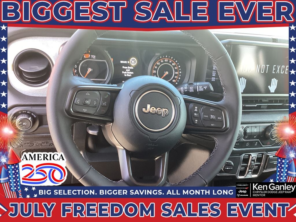 2026 Jeep Wrangler WRANGLER 4-DOOR SPORT S