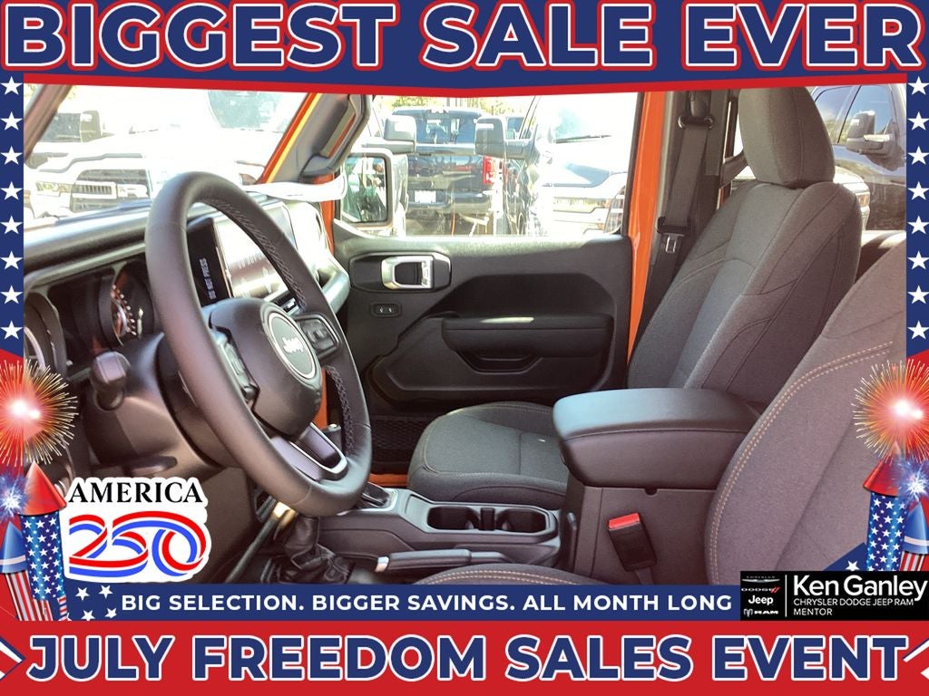 2026 Jeep Wrangler WRANGLER 4-DOOR SPORT S