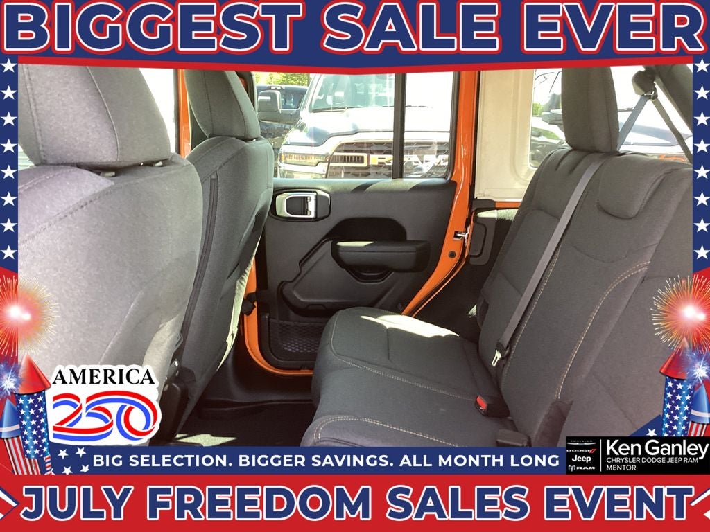 2026 Jeep Wrangler WRANGLER 4-DOOR SPORT S