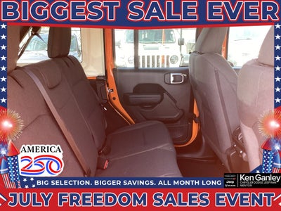 2026 Jeep Wrangler WRANGLER 4-DOOR SPORT S