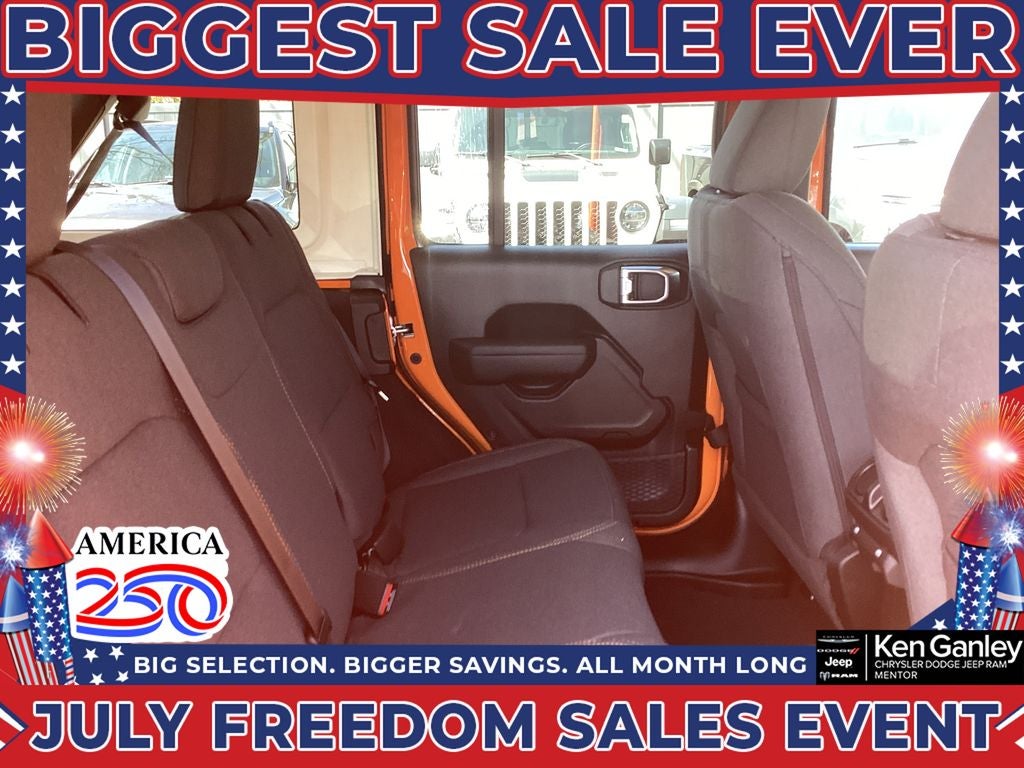 2026 Jeep Wrangler WRANGLER 4-DOOR SPORT S