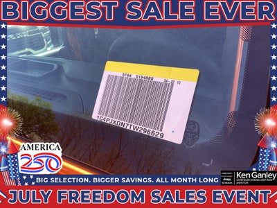 2026 Jeep Wrangler WRANGLER 4-DOOR SPORT S