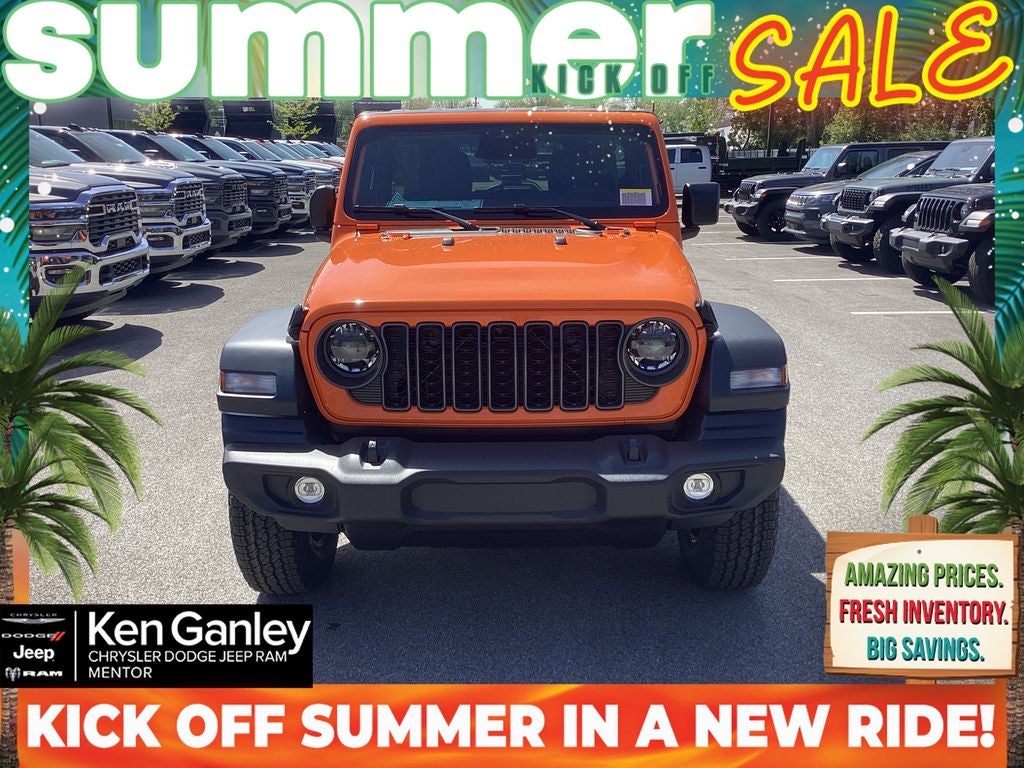 2026 Jeep Wrangler WRANGLER 4-DOOR SPORT S