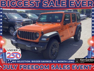2026 Jeep Wrangler WRANGLER 4-DOOR SPORT S