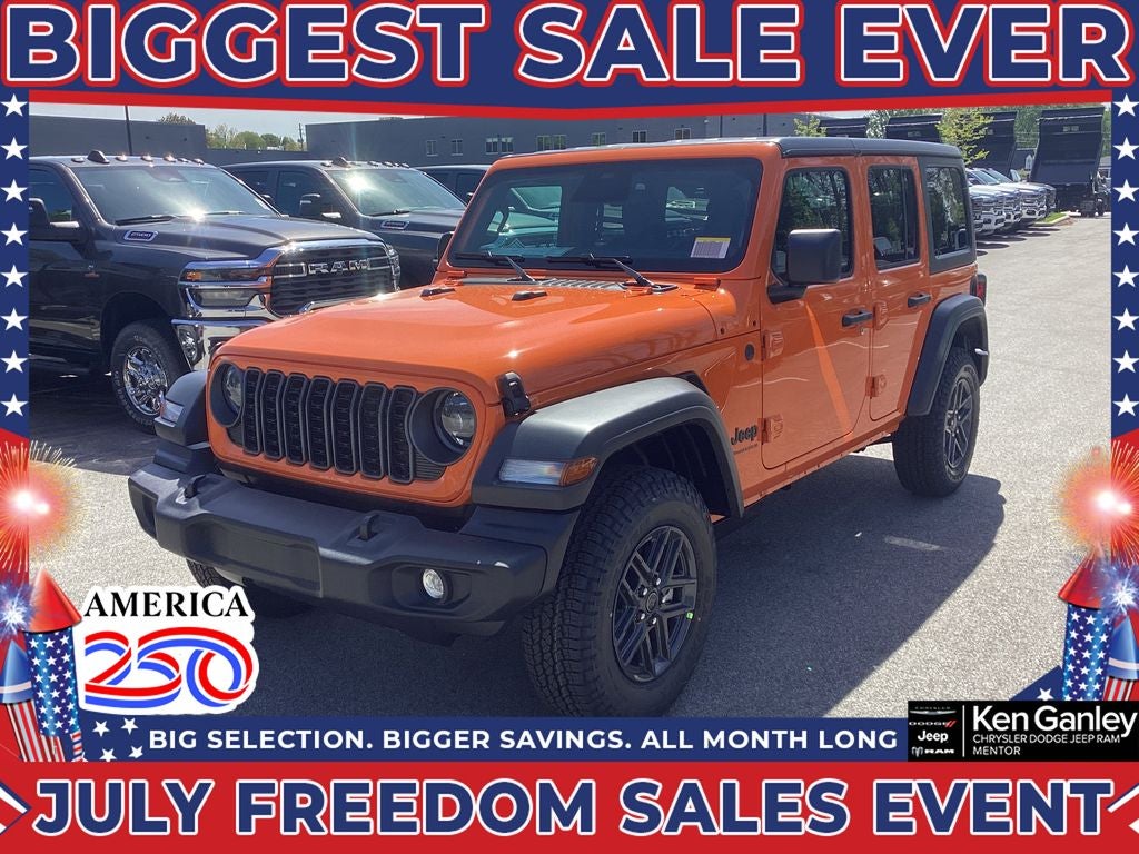 2026 Jeep Wrangler WRANGLER 4-DOOR SPORT S