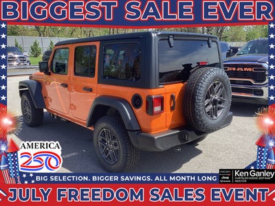 2026 Jeep Wrangler WRANGLER 4-DOOR SPORT S