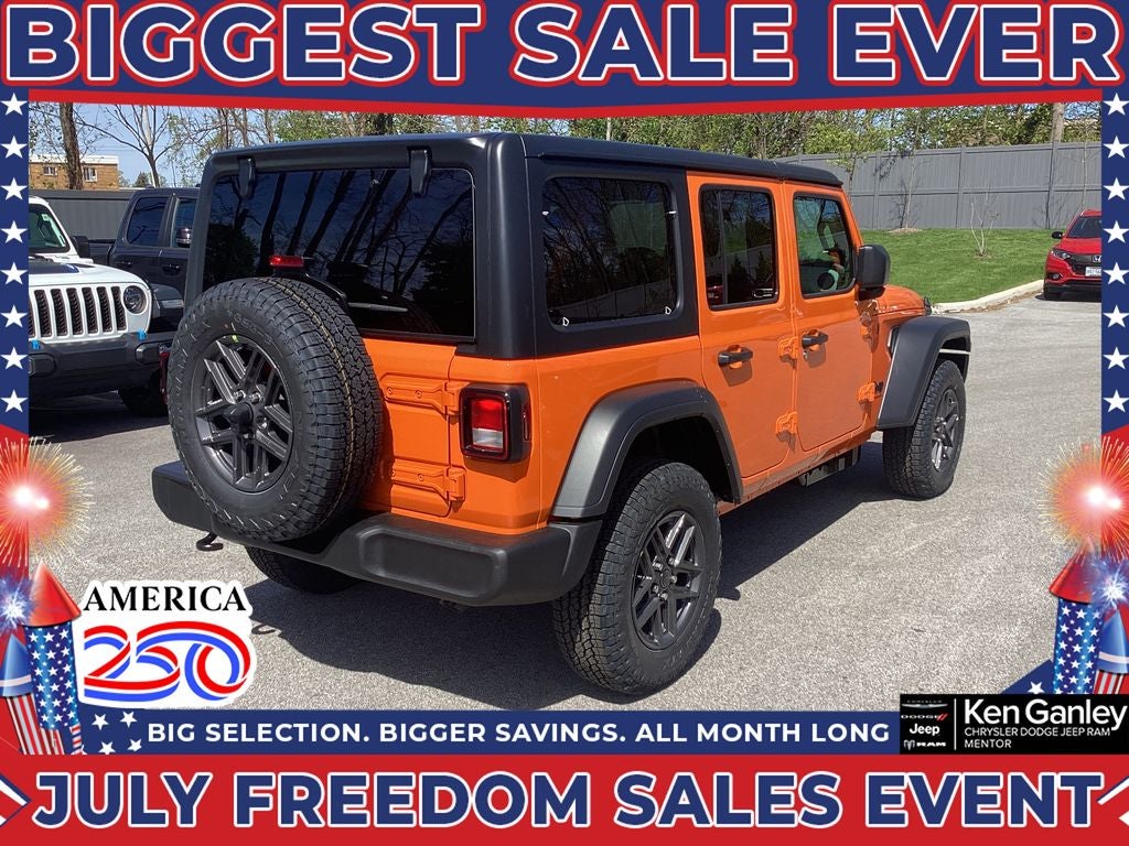 2026 Jeep Wrangler WRANGLER 4-DOOR SPORT S