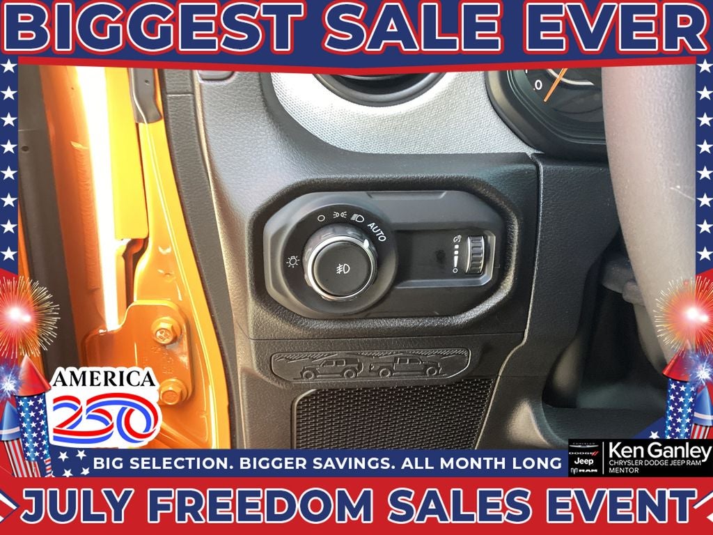 2026 Jeep Wrangler WRANGLER 4-DOOR SPORT S