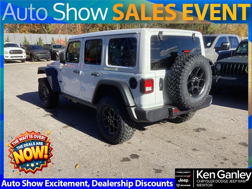 2026 Jeep Wrangler WRANGLER 4-DOOR WILLYS