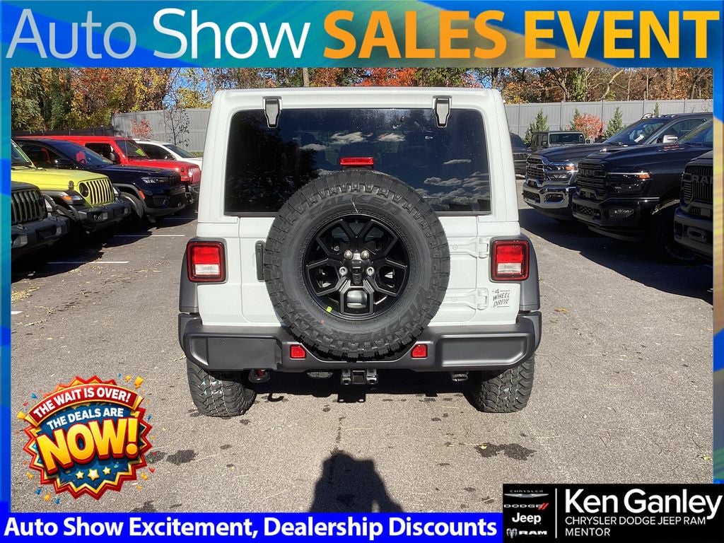 2026 Jeep Wrangler WRANGLER 4-DOOR WILLYS