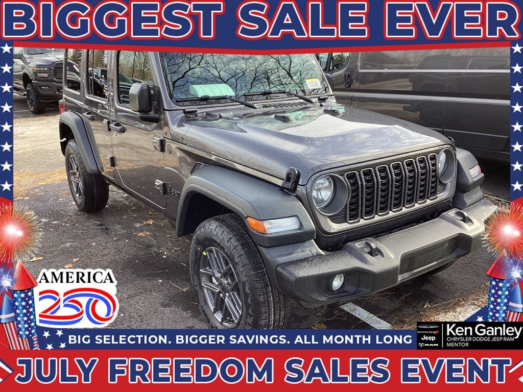 2026 Jeep Wrangler WRANGLER 4-DOOR SPORT