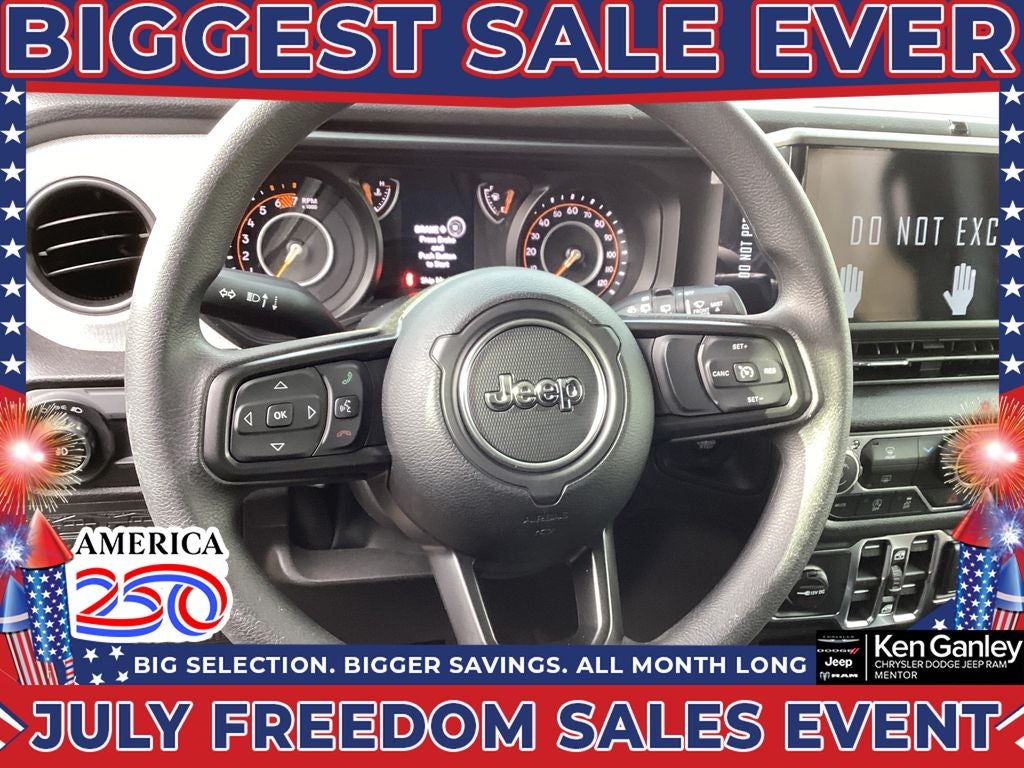 2026 Jeep Wrangler WRANGLER 4-DOOR SPORT