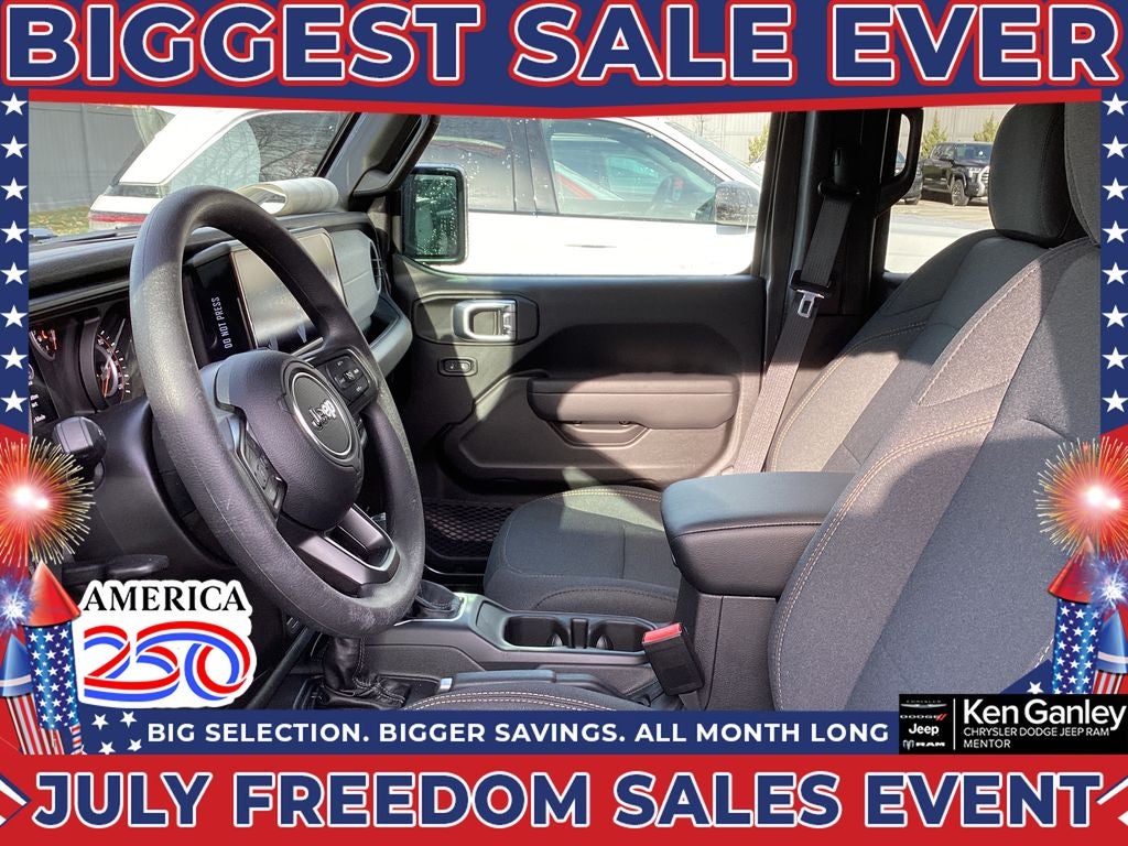 2026 Jeep Wrangler WRANGLER 4-DOOR SPORT