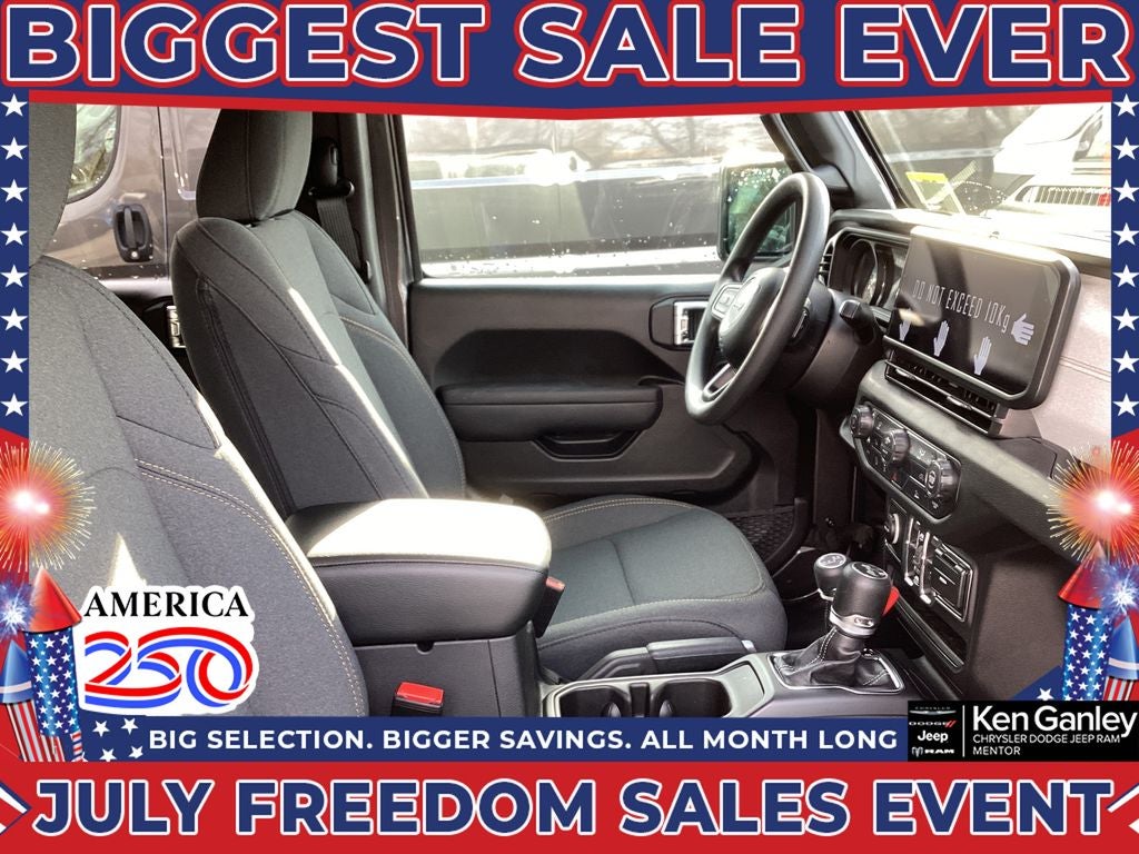 2026 Jeep Wrangler WRANGLER 4-DOOR SPORT