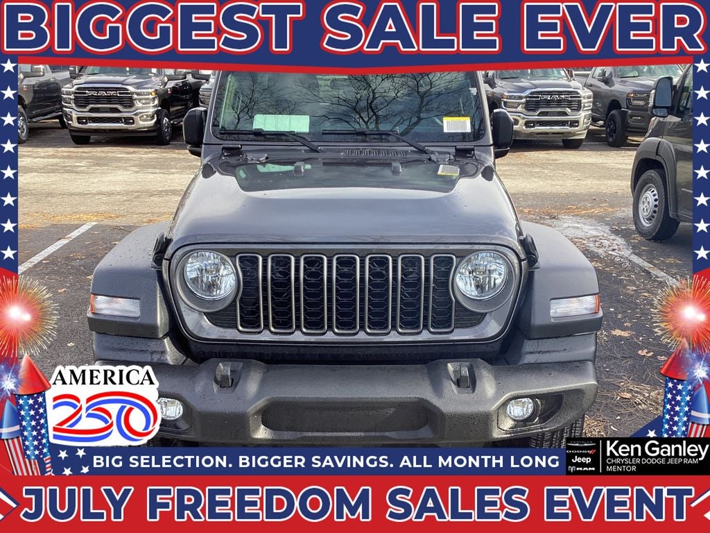 2026 Jeep Wrangler WRANGLER 4-DOOR SPORT