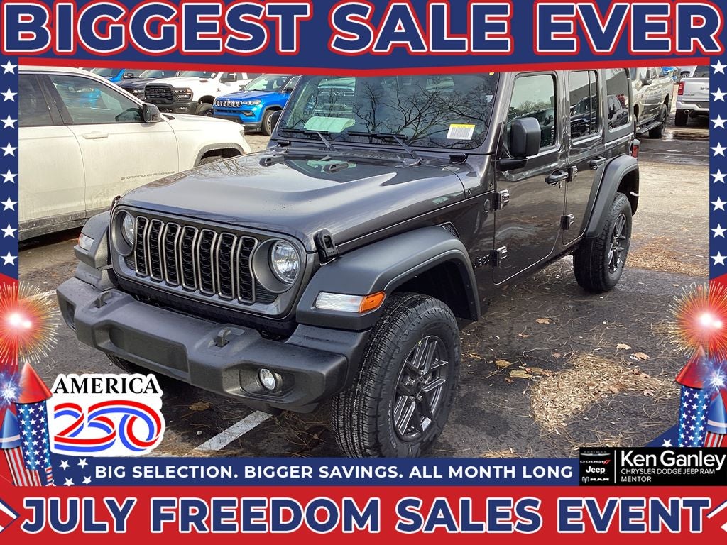 2026 Jeep Wrangler WRANGLER 4-DOOR SPORT