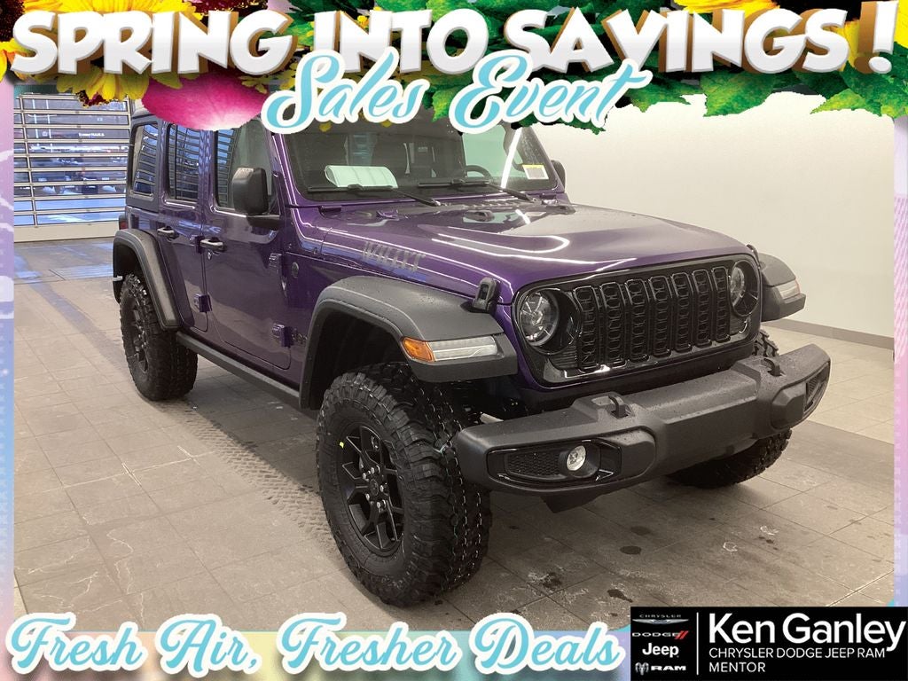 2026 Jeep Wrangler WRANGLER 4-DOOR WILLYS