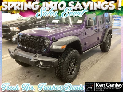 2026 Jeep Wrangler WRANGLER 4-DOOR WILLYS