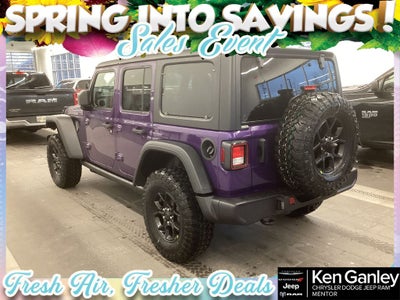 2026 Jeep Wrangler WRANGLER 4-DOOR WILLYS