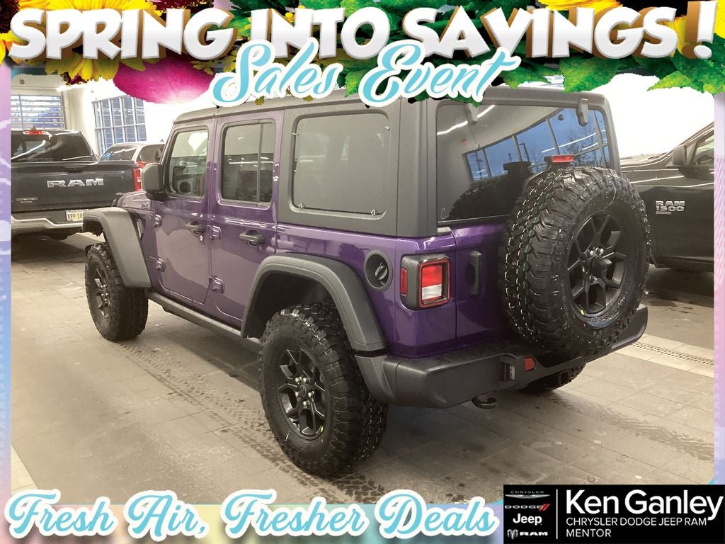 2026 Jeep Wrangler WRANGLER 4-DOOR WILLYS