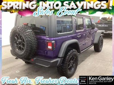 2026 Jeep Wrangler WRANGLER 4-DOOR WILLYS